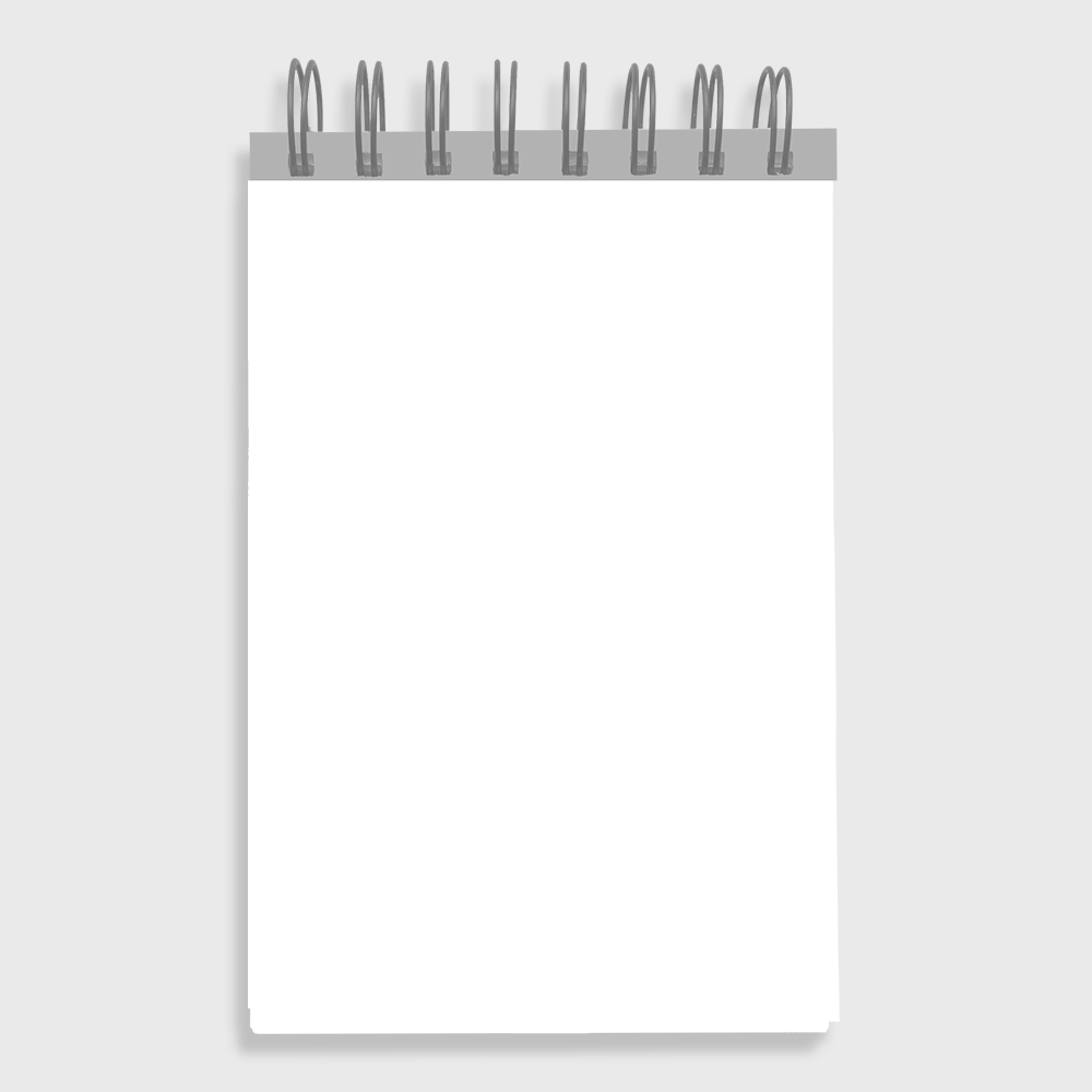 Notepads Blank Template